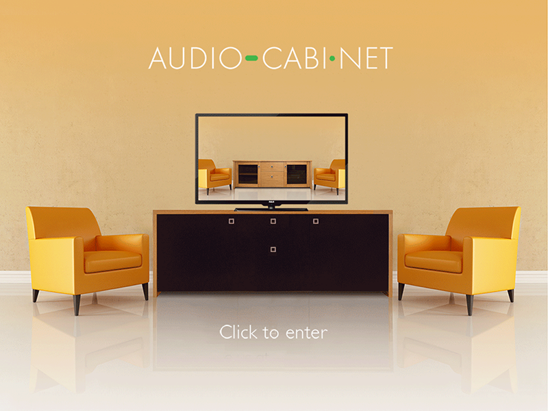 Audio-Cabinet Website Design and Management