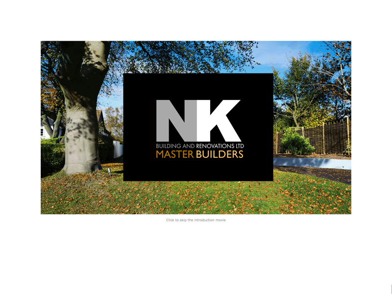 N K Building and Renovations website design and management